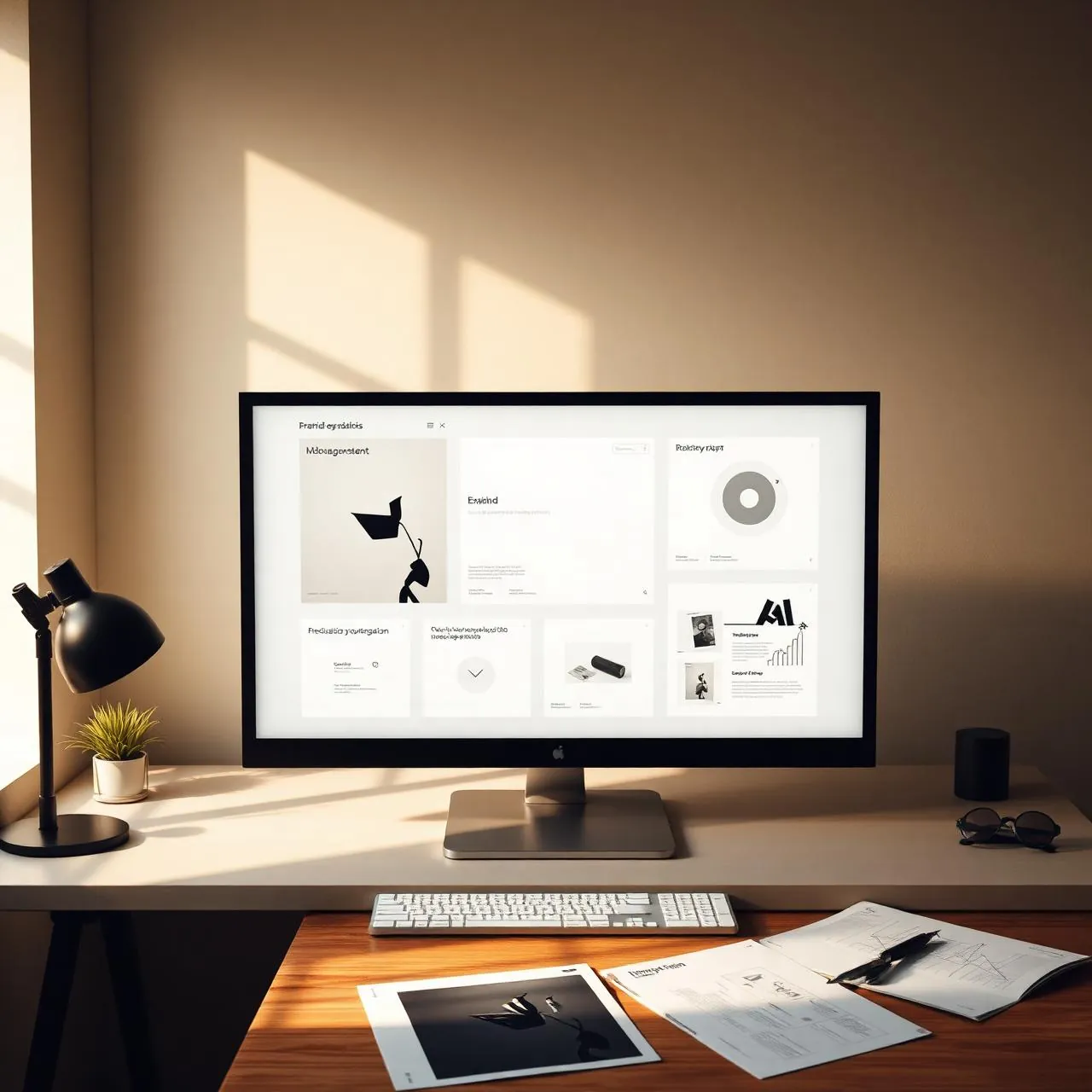 Inside Iksh Studio, a strategy-led branding consultancy in Greater Noida West, India